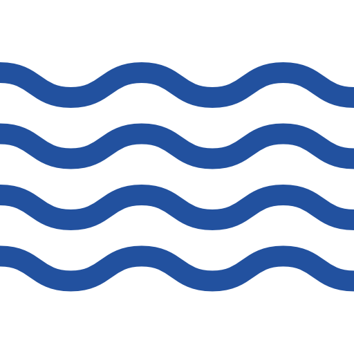 Solid blue color banner background.