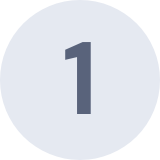 1 Facebook logo with a blue background.